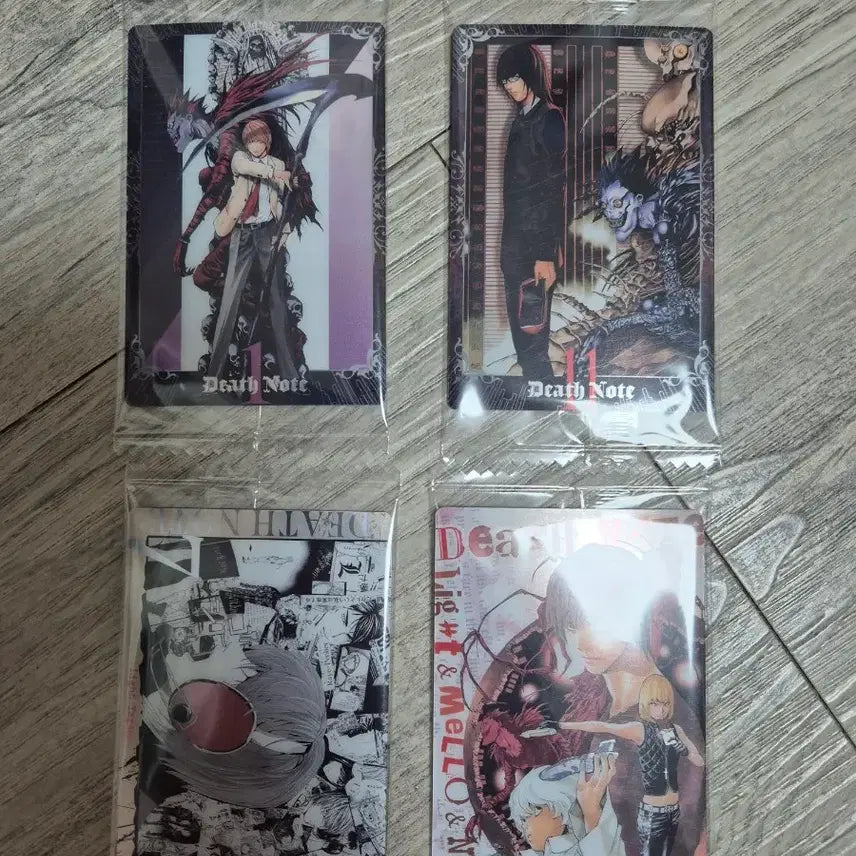 [BUNJANG] Death Note Wafers Card Bundle Set / 데스노트 카드 팝니다!