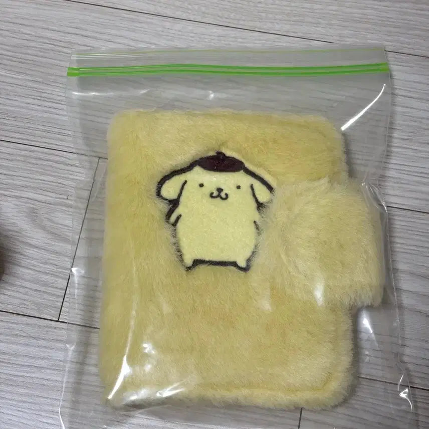 [BUNJANG] Vintage Pompompurin Fur Diary / 빈티지 폼폼푸린 퍼 다이어리