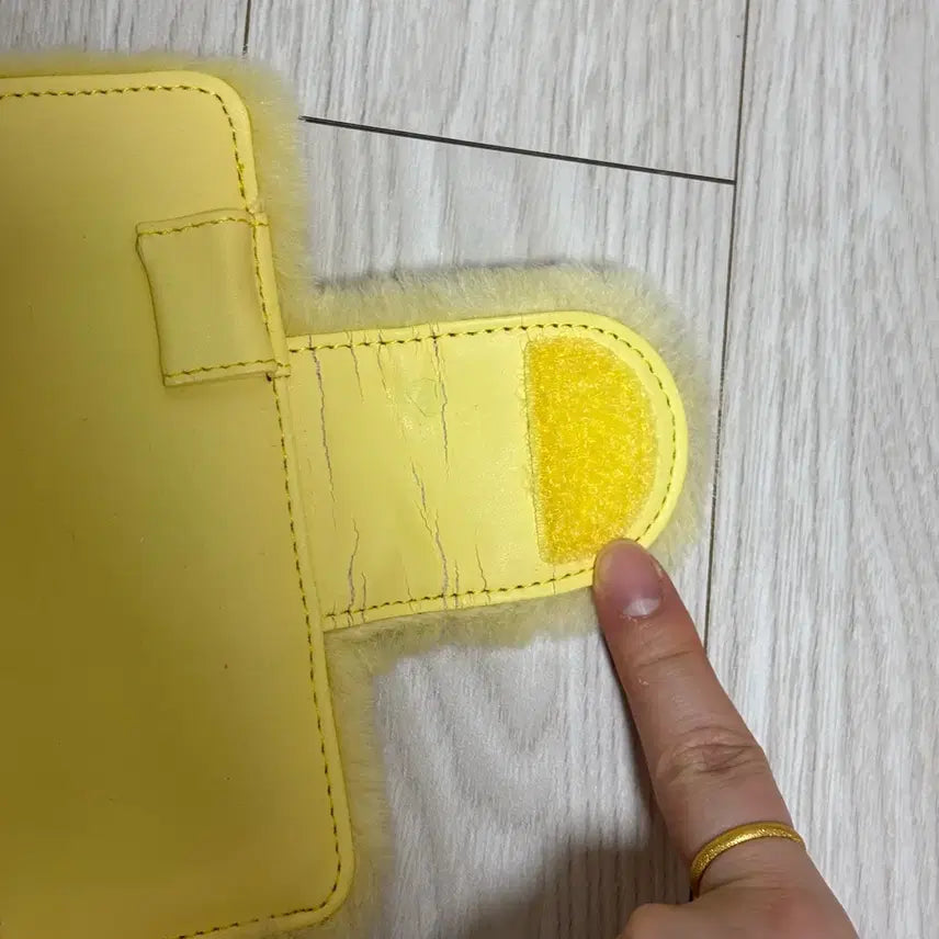 [BUNJANG] Vintage Pompompurin Fur Diary / 빈티지 폼폼푸린 퍼 다이어리