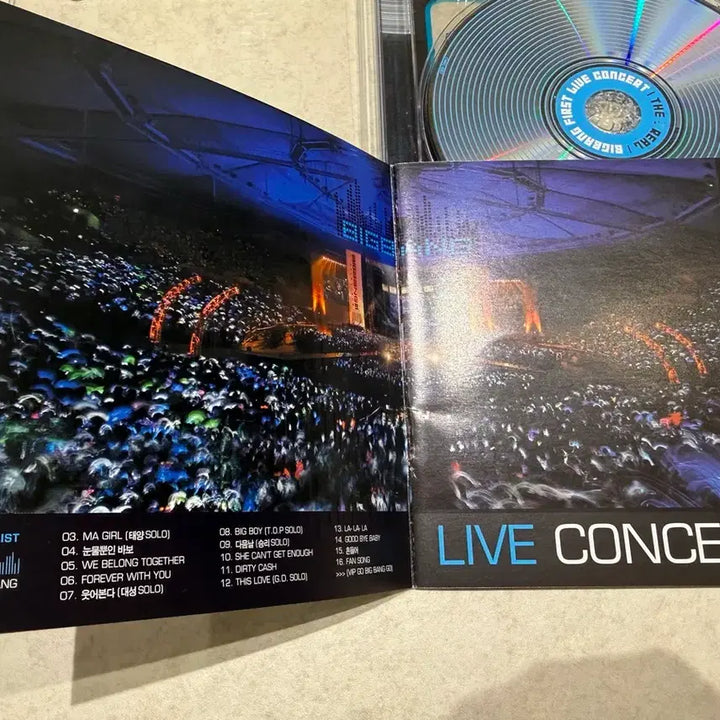 [BUNJANG] BIGBANG VOL.1 First Live Concert CD / 빅뱅 VOL.1 FIRST LIVE CONCERT CD