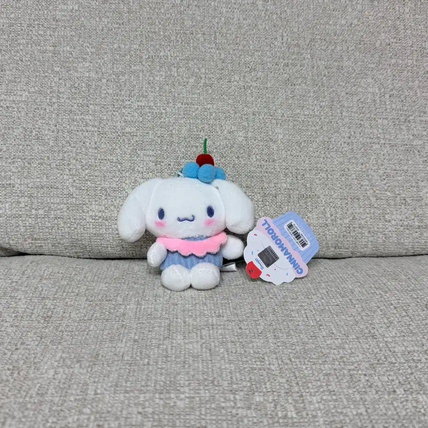 [BUNJANG] Sanrio Cinnamoroll 9cm Keyring Doll / 정품 신상 산리오 디저트 시나모롤 9cm 키링 인형