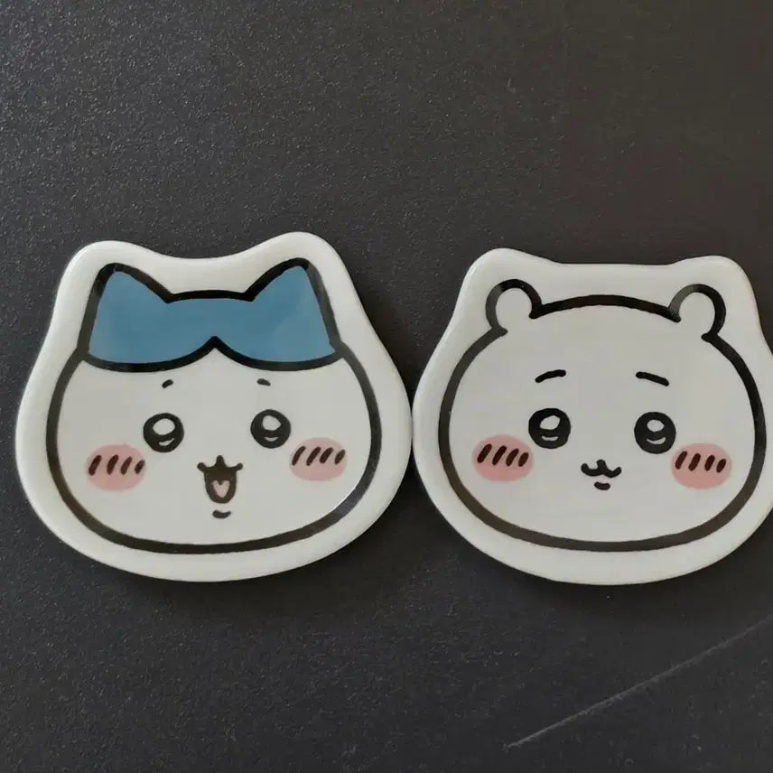 [BUNJANG] Chiikawa Mini Plate Collection Hachiware (Sealed) / 치이카와 미니 접시 컬렉션 치이카와 하치와레(미개봉)
