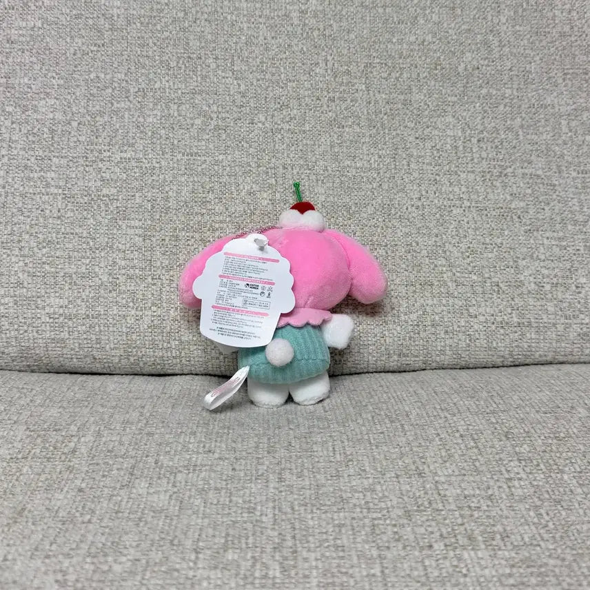 [BUNJANG] Sanrio My Melody Dessert 9cm Keychain Plush / 정품 신상 산리오 마이멜로디 디저트 9cm 키링 인형