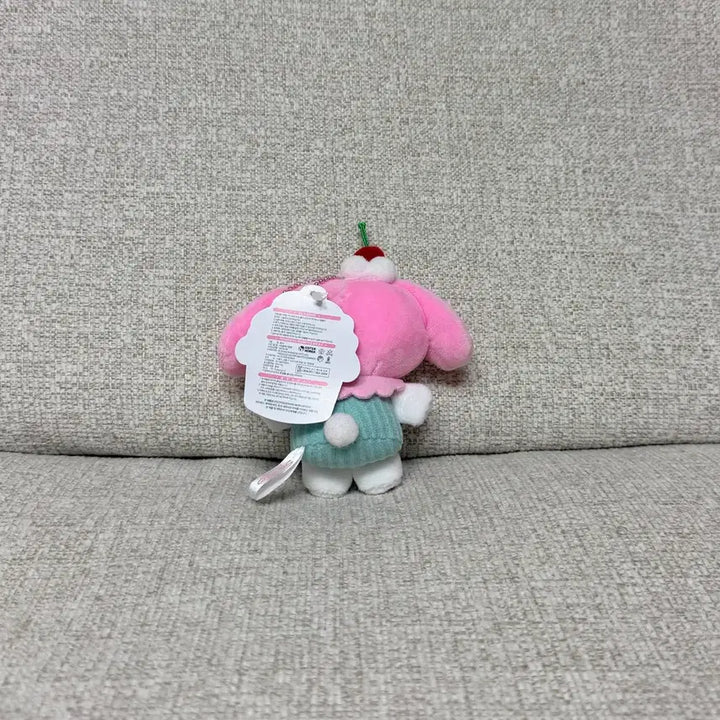 [BUNJANG] Sanrio My Melody Dessert 9cm Keychain Plush / 정품 신상 산리오 마이멜로디 디저트 9cm 키링 인형