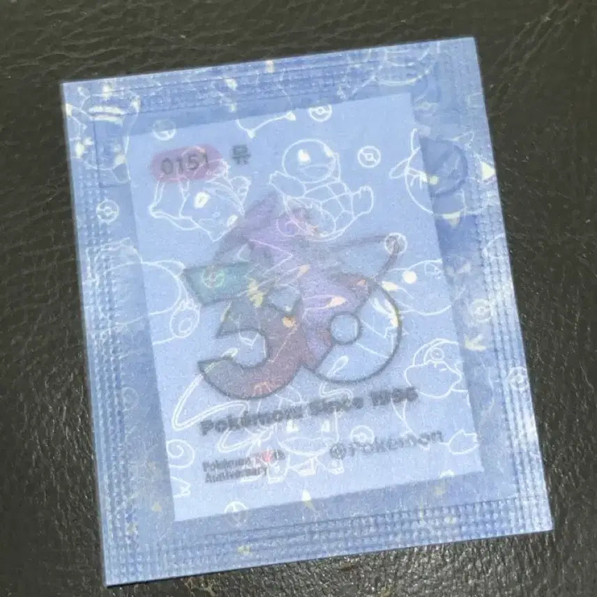 [BUNJANG] Pokemon 30th Anniversary Limited Edition Mew Sealed / 포켓몬 띠부씰 30주년 로고 한정판 뮤 미개봉