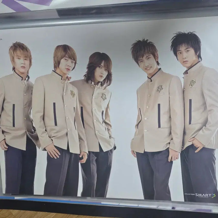 [BUNJANG] TVXQ! Smart Uniform 2004 Junior Special Supplement Posters Bundle Set / 동방신기 구동방 스마트교복 포스터 일괄 주니어 특별부록