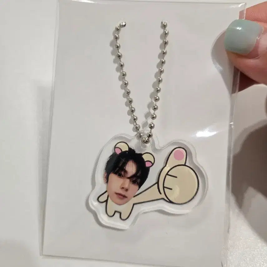 [BUNJANG] Choi Ripwoo Ddabong Kuma Acrylic Keyring / 최립우 키링
