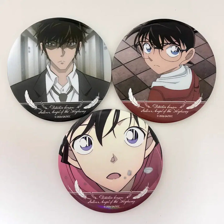 [BUNJANG] Detective Conan Pop-up Highway Lucifer Random Mirror Button Matsuda Jinpei Conan Ran / 명탐정 코난 팝업 하이웨이의 타천사 랜덤 거울버튼 마츠다 진페이 코난 란
