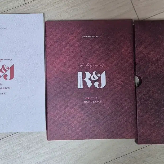 [BUNJANG] R&amp;J 2019 Revival OST (Original Soundtrack) / 연극 알앤제이 2019 ost 양도 오슷 오에스티 R&amp;J 재연 19년도