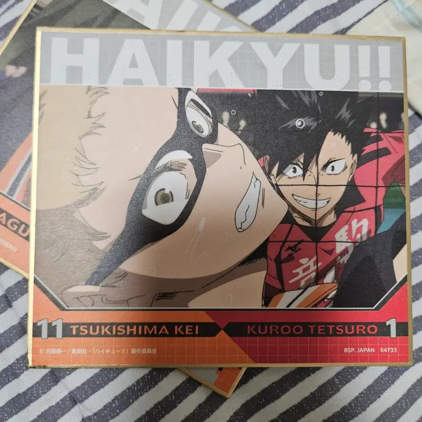 [BUNJANG] Haikyuu!! Tetsuro Kuroo Paper Merchandise Bundle / 하이큐 쿠로오 테츠로 지류 11개 일괄 판매