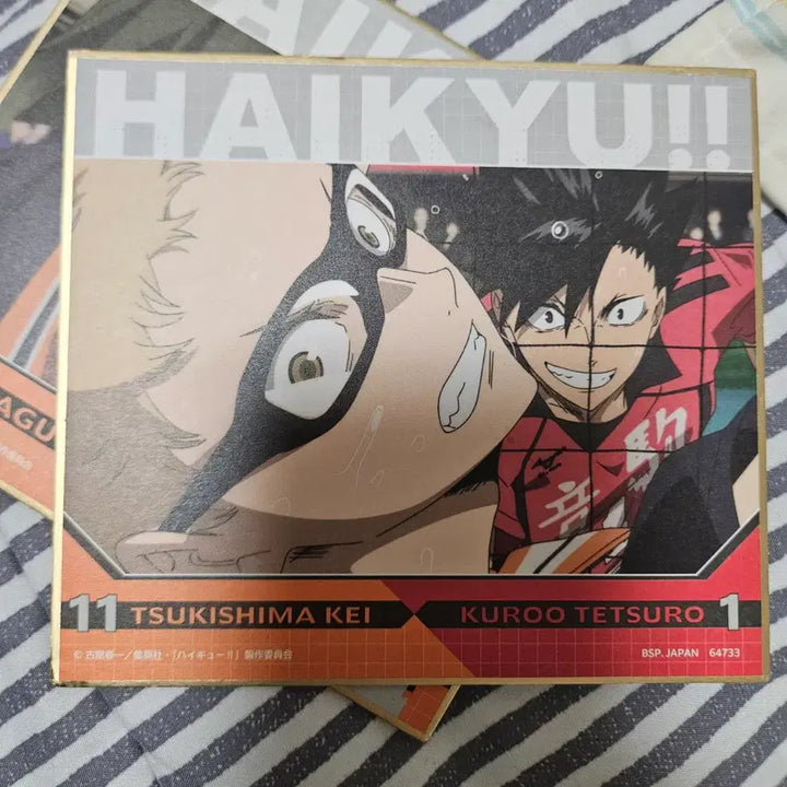 [BUNJANG] Haikyuu!! Tetsuro Kuroo Paper Merchandise Bundle / 하이큐 쿠로오 테츠로 지류 11개 일괄 판매