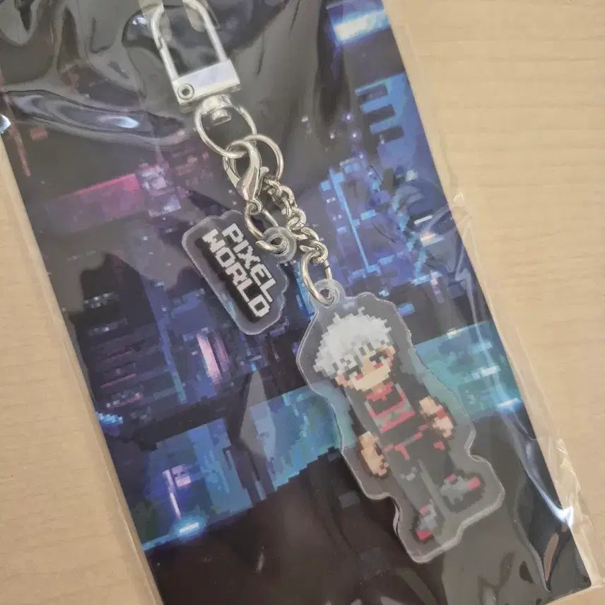 [BUNJANG] PLAVE Pixel World Eunho Keyring (Sealed) / [미개봉]플레이브 픽셀월드 키링_은호
