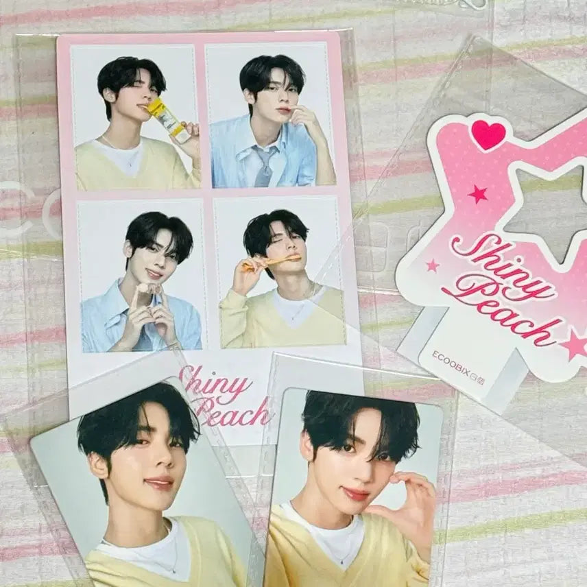 [BUNJANG] ANDWABLE Yujin Photocard and Sticker Set / 앤더블 한유진