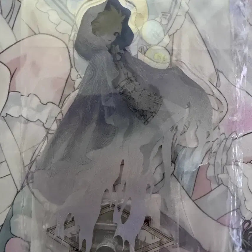 [BUNJANG] Vocaloid Kagamine Len Obaken Acrylic Stand / 보컬로이드 카가미네 렌 오바켄 아크릴 스탠드 미개봉 양도