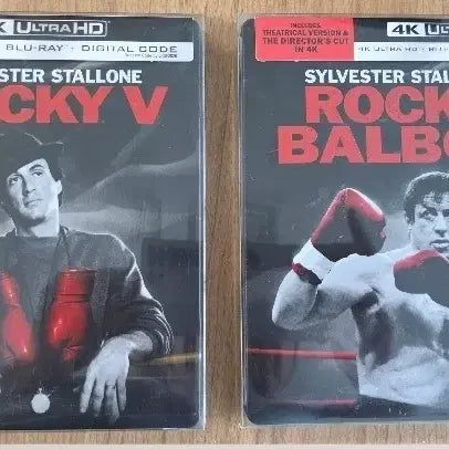 [BUNJANG] Rocky 5 &amp; Rocky Balboa 4K UHD Blu-ray Set / 록키 5 4K UHD 블루레이 / 록키 발보아 4K UHD 블루레이