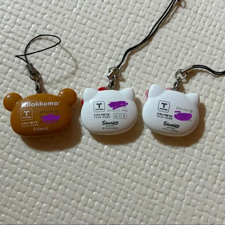 [BUNJANG] Hello Kitty Rilakkuma Tmoney Transportation Card / (고전) 헬로키티 리락쿠마 교통카드 티머니