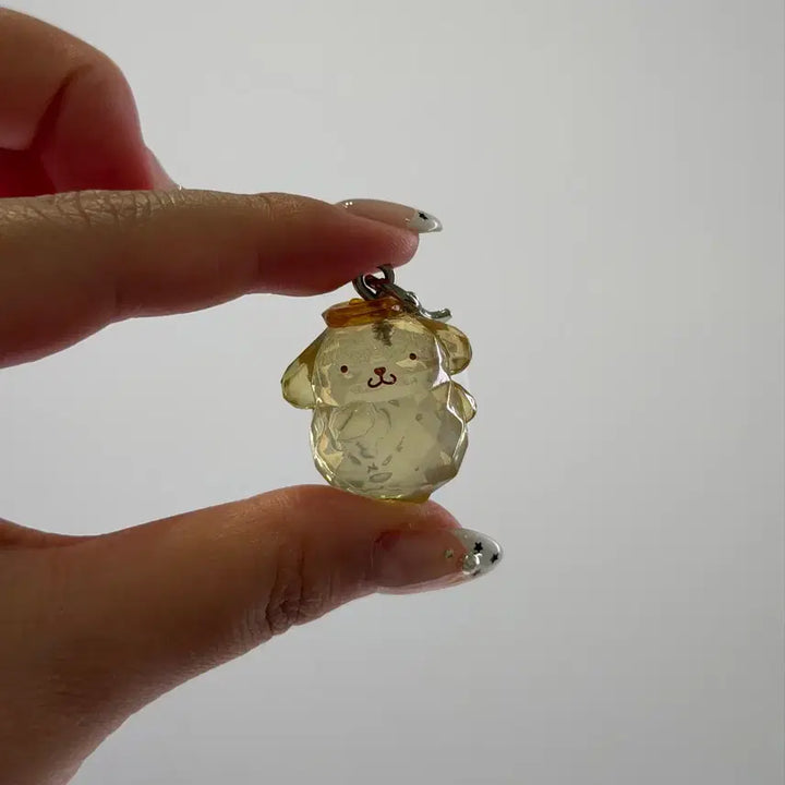 [BUNJANG] Sanrio Characters Crystal Mejilushi Pompompurin / 산리오 캐릭터즈 크리스탈 메지루시 가챠 폼폼푸린
