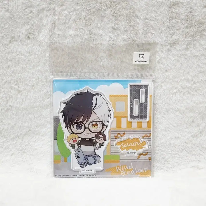 [BUNJANG] Wind Breaker Sakura Collaboration SD Acrylic Stand / [미개봉] 윈브레 사쿠라 안경 콜라보 SD아크릴 윈드브레이커