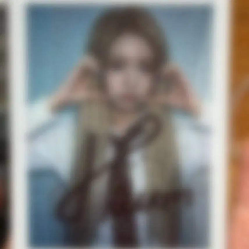 [BUNJANG] KiiiKiii Haum Signed Polaroid / 키키 하음 싸폴 싸인 폴라로이드 KiiiKiii haum 양도