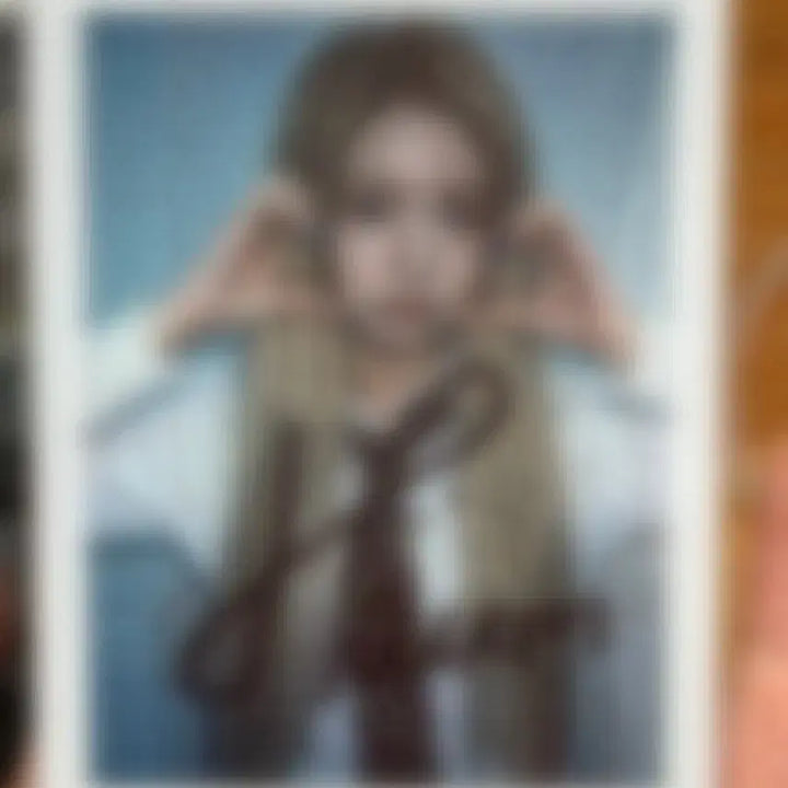 [BUNJANG] KiiiKiii Haum Signed Polaroid / 키키 하음 싸폴 싸인 폴라로이드 KiiiKiii haum 양도