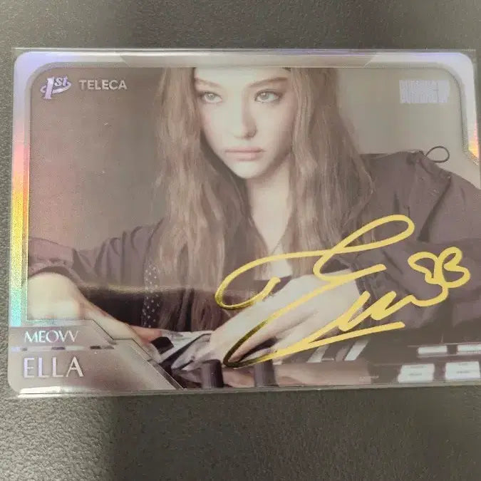 [BUNJANG] TERECA Miyao Ella Signed Card / 테레카 미야오 엘라 사인 카드 팝니다.
