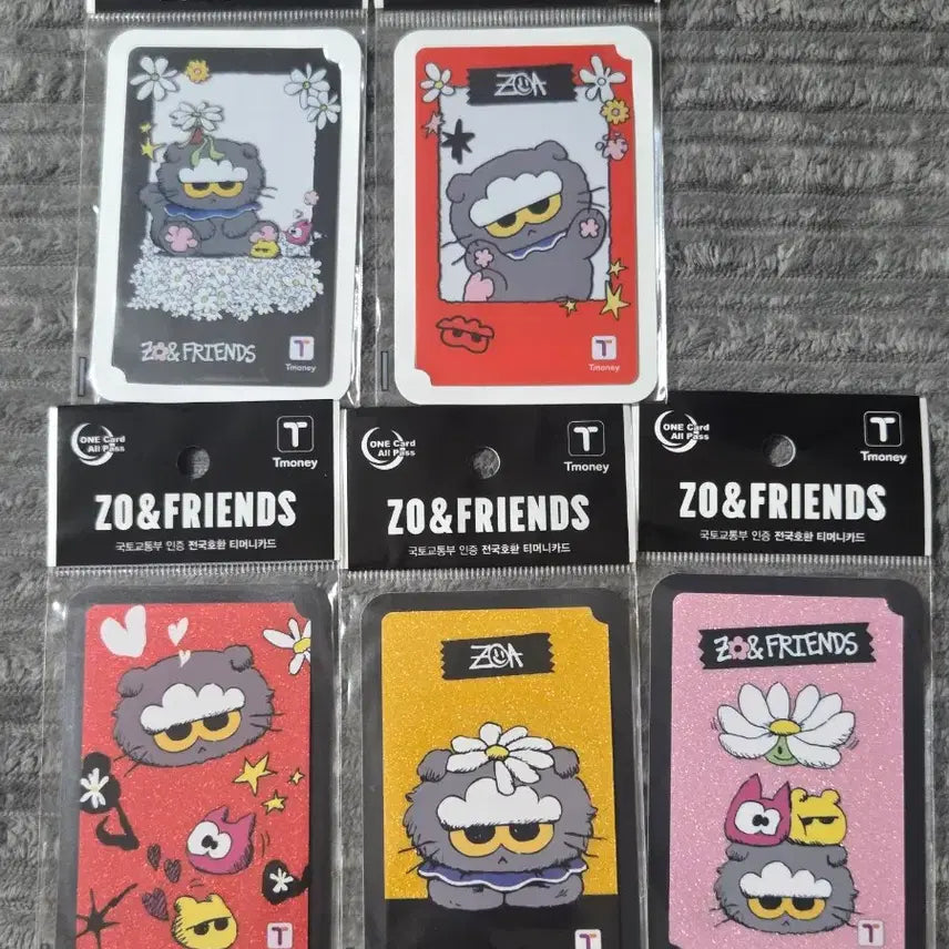 [BUNJANG] Joanne Friends T-Money Card Bundle Set / 조앤프렌즈 티머니카드 일괄 판매