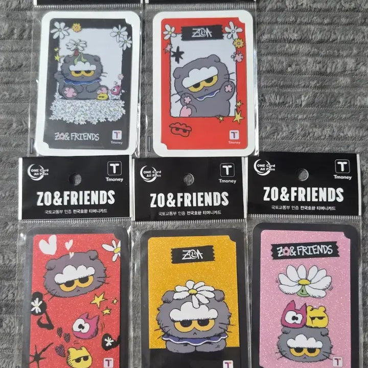 [BUNJANG] Joanne Friends T-Money Card Bundle Set / 조앤프렌즈 티머니카드 일괄 판매