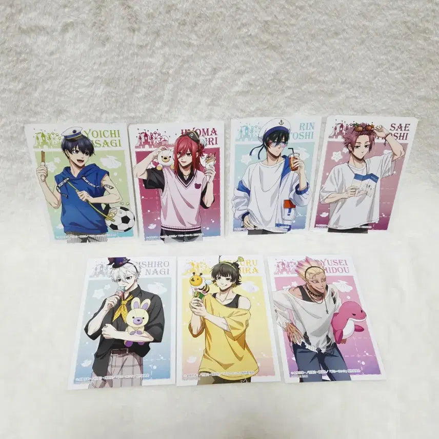 [BUNJANG] Blue Lock Amusement Park Animate Exclusive Photocard Set / 블루록 놀이공원 애니메이트 특전