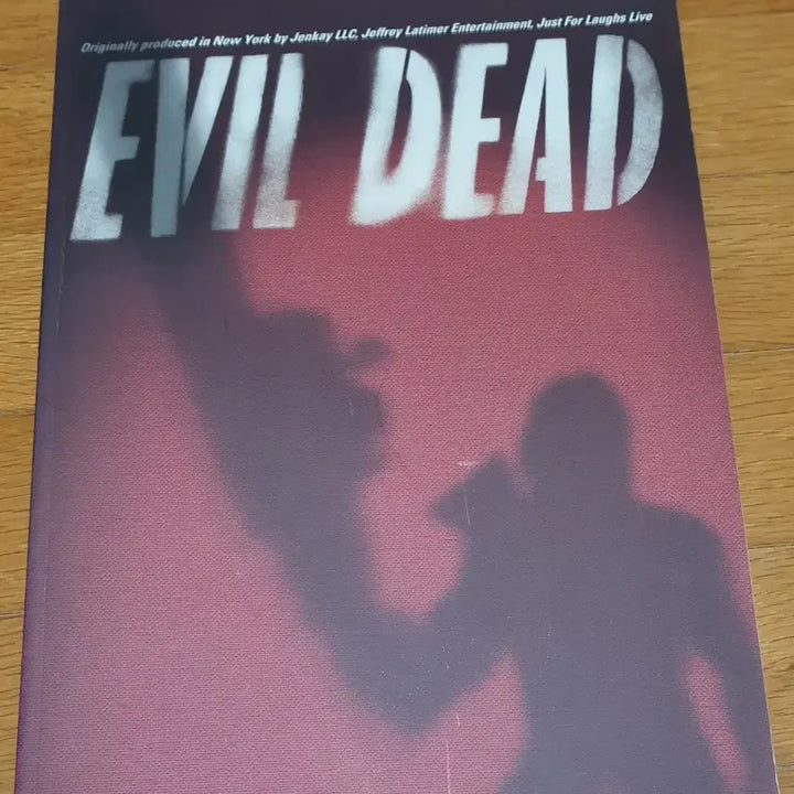 [BUNJANG] The Musical Evil Dead 2008 Premiere Program Book Ryu Jung-han Jo Jung-seok / 뮤지컬 이블데드 2008년 초연 프로그램북 류정한 조정석