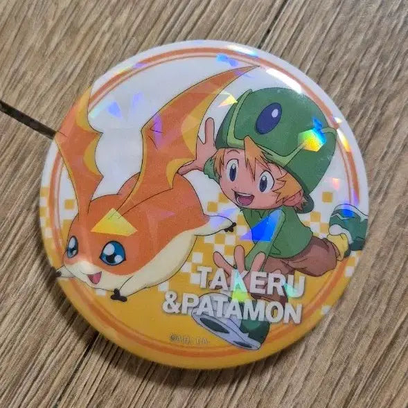 [BUNJANG] Digimon Patamon Badge / 디지몬전 파닥몬 뱃지