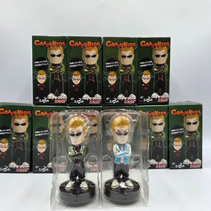 [BUNJANG] Crows x Worst Crazy Head Kids Figure Set / 크로우즈 피규어 크로우즈X워스트 크레이지 헤드 키즈 세트