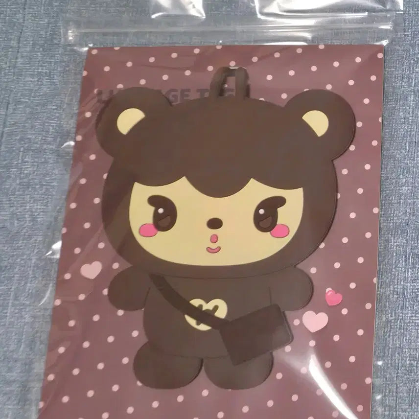 [BUNJANG] EXO Kai Ninibear Luggage Tag Sealed / 엑소 카이 니니베어 러기지택 미개봉 양도