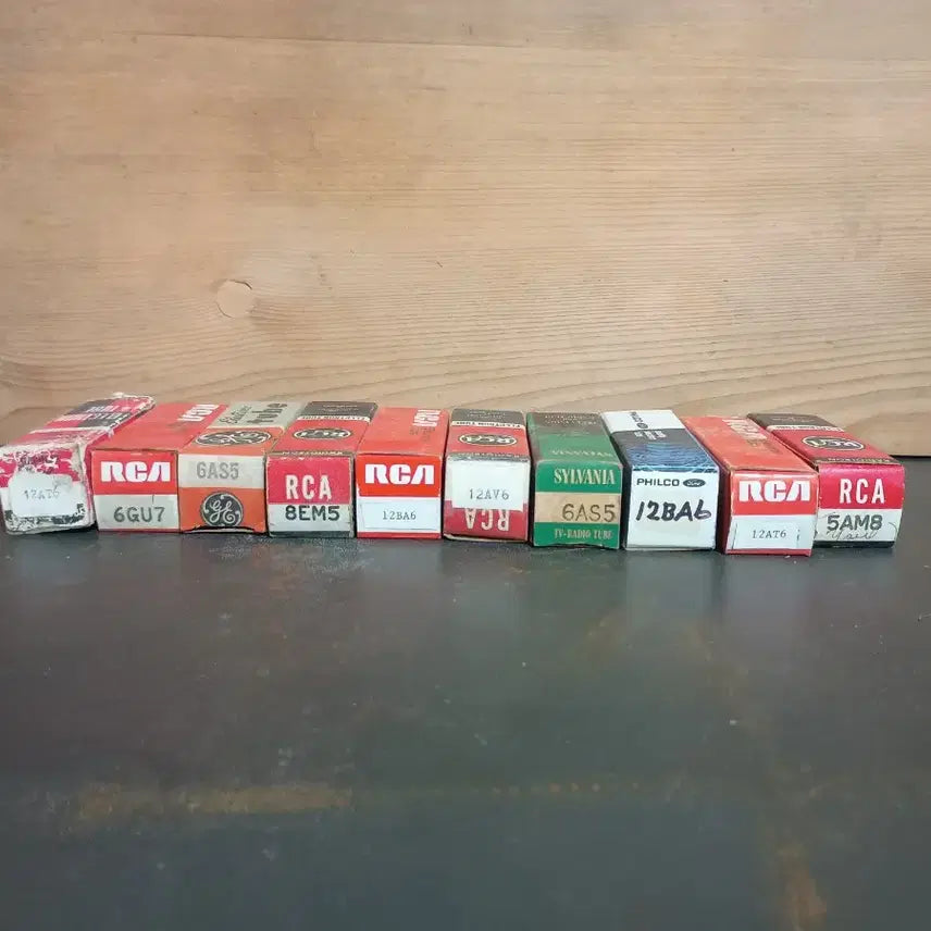 [BUNJANG] Vintage American Vacuum Tubes (10 pcs) / 빈티지 미국 진공관 10점