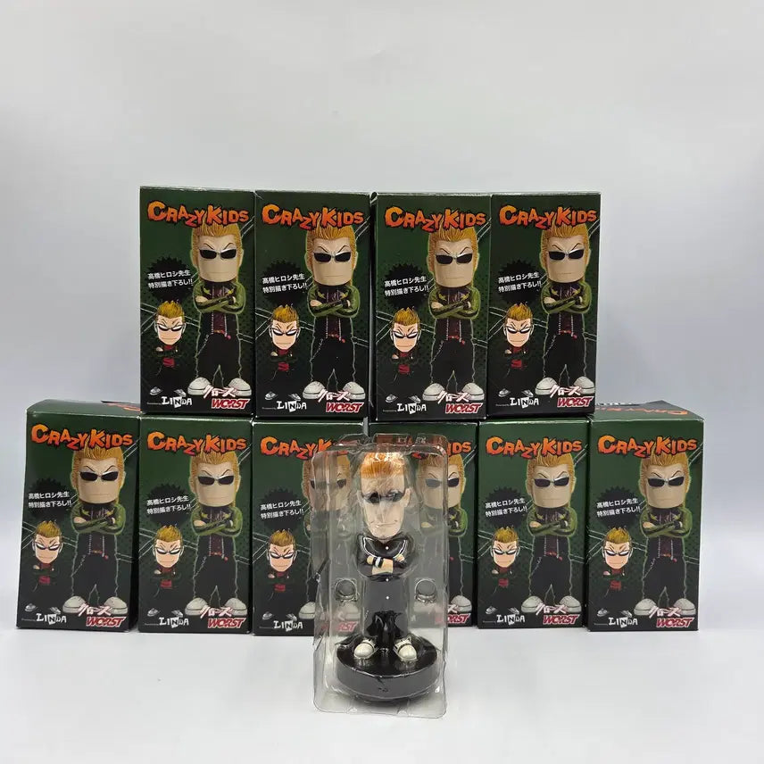 [BUNJANG] Crows Worst Crazy Head Kids Hanazawa Saburo Figure / 크로우즈 피규어 크로우즈X워스트 크레이지 헤드 키즈 하나자와 사부로