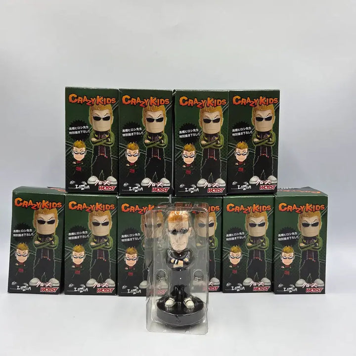 [BUNJANG] Crows Worst Crazy Head Kids Hanazawa Saburo Figure / 크로우즈 피규어 크로우즈X워스트 크레이지 헤드 키즈 하나자와 사부로