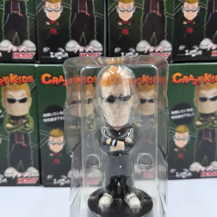 [BUNJANG] Crows Worst Crazy Head Kids Hanazawa Saburo Figure / 크로우즈 피규어 크로우즈X워스트 크레이지 헤드 키즈 하나자와 사부로