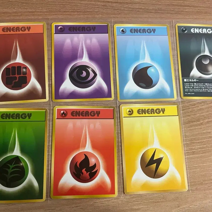 [BUNJANG] Pokemon Card 1996 Early Energy Card Old Back / 포켓몬카드 1996 초기 에너지 카드 올드백
