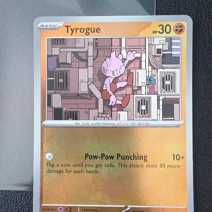 [BUNJANG] Pokemon Card North American Version Baloochi Mirror Holo / 포켓몬 카드 북미 배루키 미러 홀로