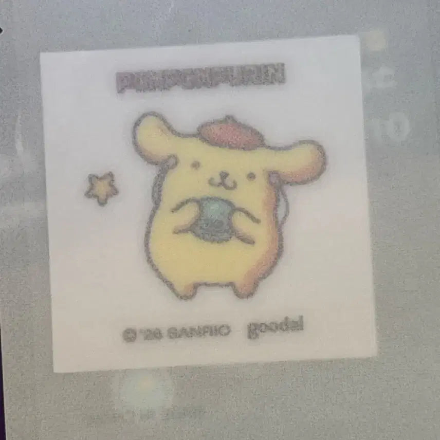 [BUNJANG] Goodal Pompurin Sticker Set / 구달 폼폼푸린 띠부씰