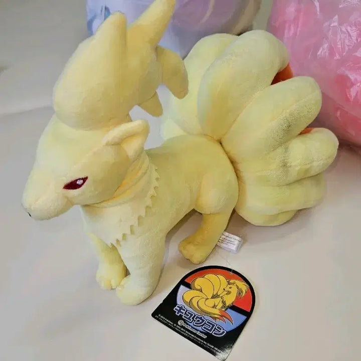 [BUNJANG] Pokemon Standing Ninetales Plush (Medium Size) / 포켓몬 서있는 나인테일 인형