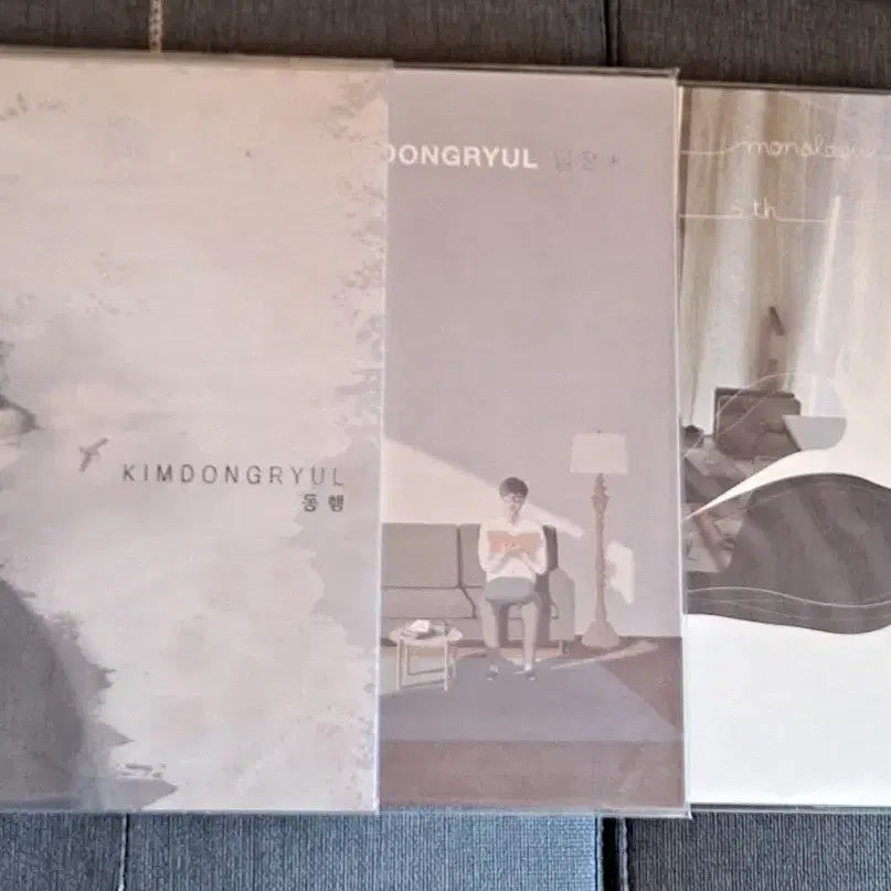 [BUNJANG] Kim Dong Ryul "Donghaeng" + "Reply" + "Monologue" 3LP Bundle Set / 김동률 동행 초반+답장+모노로그 3장 일괄 lp