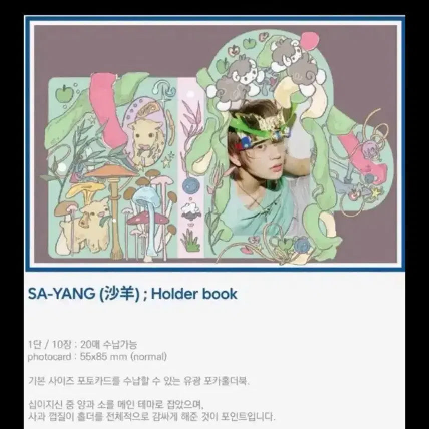 [BUNJANG] Sik Sik Photocard Holder Book / 식님 sik 포카홀더북 포카홀더 엔시티 위시 앤팀 라이즈 양 소 가챠 메지루시