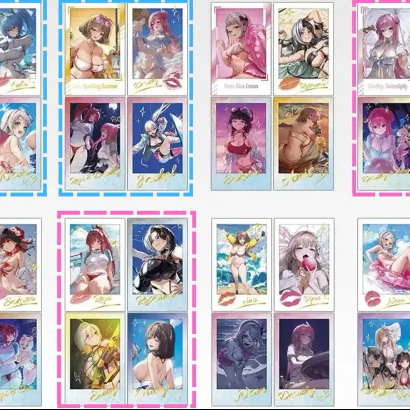 [BUNJANG] Nikke Chapter 8 Full Set Photocard Bundle Set / 니케 챕터8 포토카드 전종 일괄 슬리브처리 1세트남았습니다