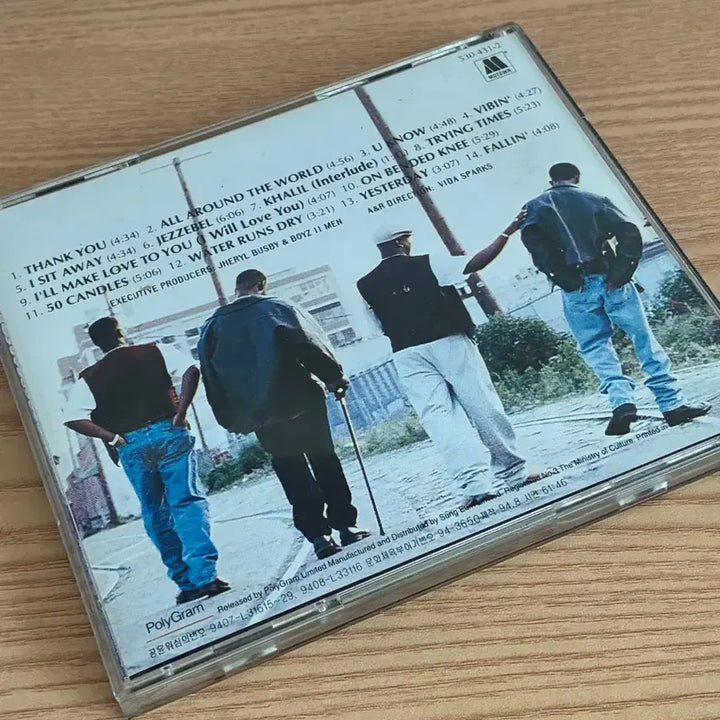 [BUNJANG] Boyz II Men 2nd Album CD / 보이즈투맨 2집 앨범cd
