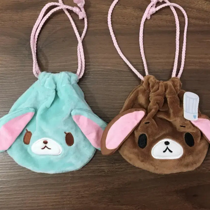 [BUNJANG] Sanrio Sugarbunnies Mintusa &amp; Kurousa Pouch Gacha Bundle Set / 산리오 슈가바니즈 민트우사 쿠로우사 파우치 가챠 일괄