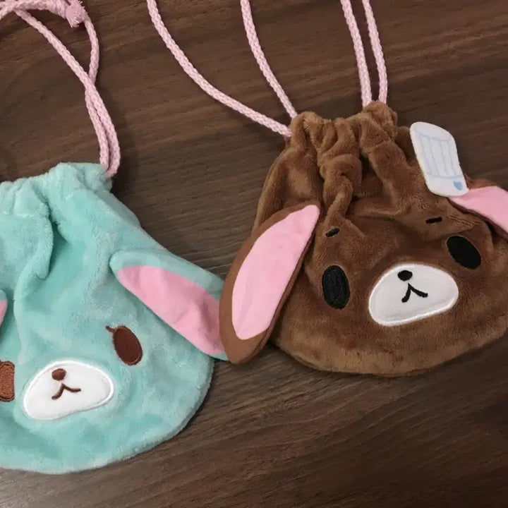 [BUNJANG] Sanrio Sugarbunnies Mintusa &amp; Kurousa Pouch Gacha Bundle Set / 산리오 슈가바니즈 민트우사 쿠로우사 파우치 가챠 일괄