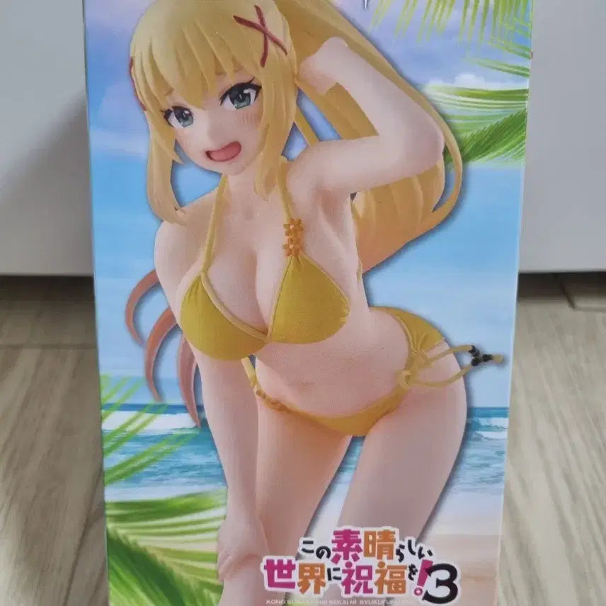 [BUNJANG] Coreful Aqua Suit Ver. Darkness Figure / Coreful 피규어 이 멋진 세계에 축복을 3 다크니스 수영복 Ver