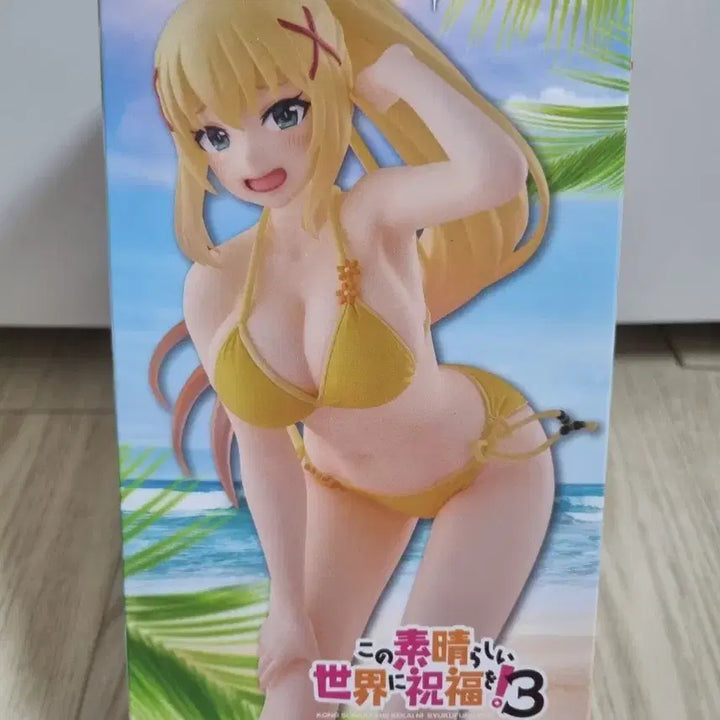 [BUNJANG] Coreful Aqua Suit Ver. Darkness Figure / Coreful 피규어 이 멋진 세계에 축복을 3 다크니스 수영복 Ver