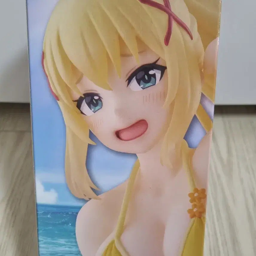 [BUNJANG] Coreful Aqua Suit Ver. Darkness Figure / Coreful 피규어 이 멋진 세계에 축복을 3 다크니스 수영복 Ver