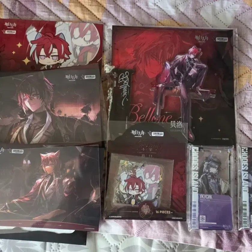 [BUNJANG] Arknights Bellona (Dimitri) Crossroads Merchandise Bundle Set / 명일방주 벨로네 (드미트리) 교차지점 교차로 굿즈 판매